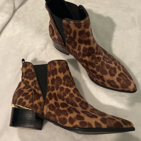 Nine West Leopard Booties - Picture 3 of 4